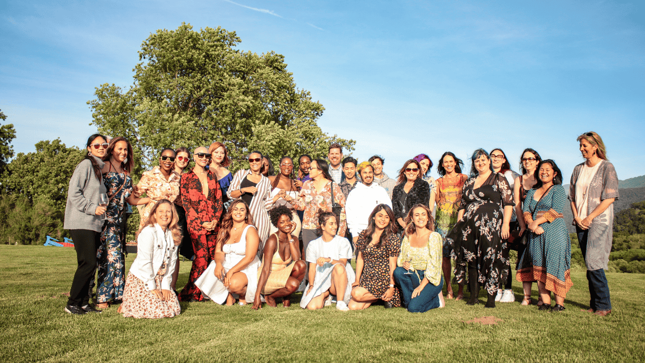 VBA community at a healing retreat